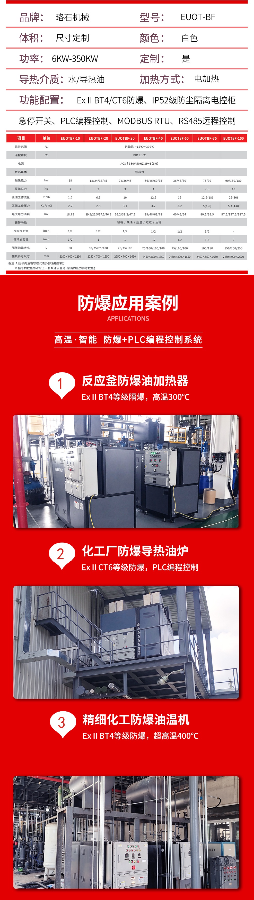 防爆模溫機參數(shù)